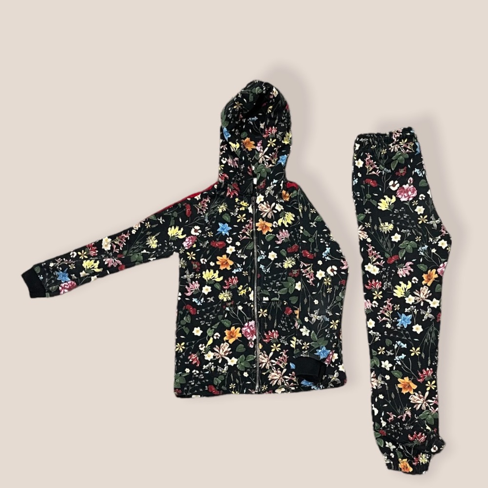 ZARA Kids (Girls) Hoodie & Sweatpants Set